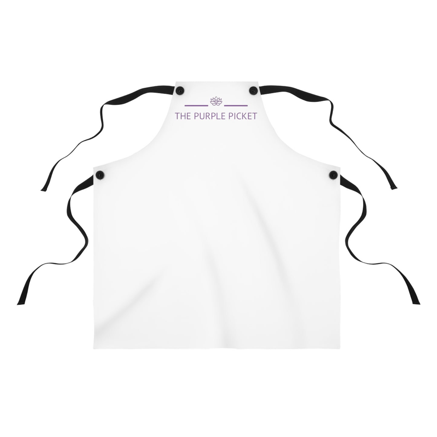 The Purple Picket Apron