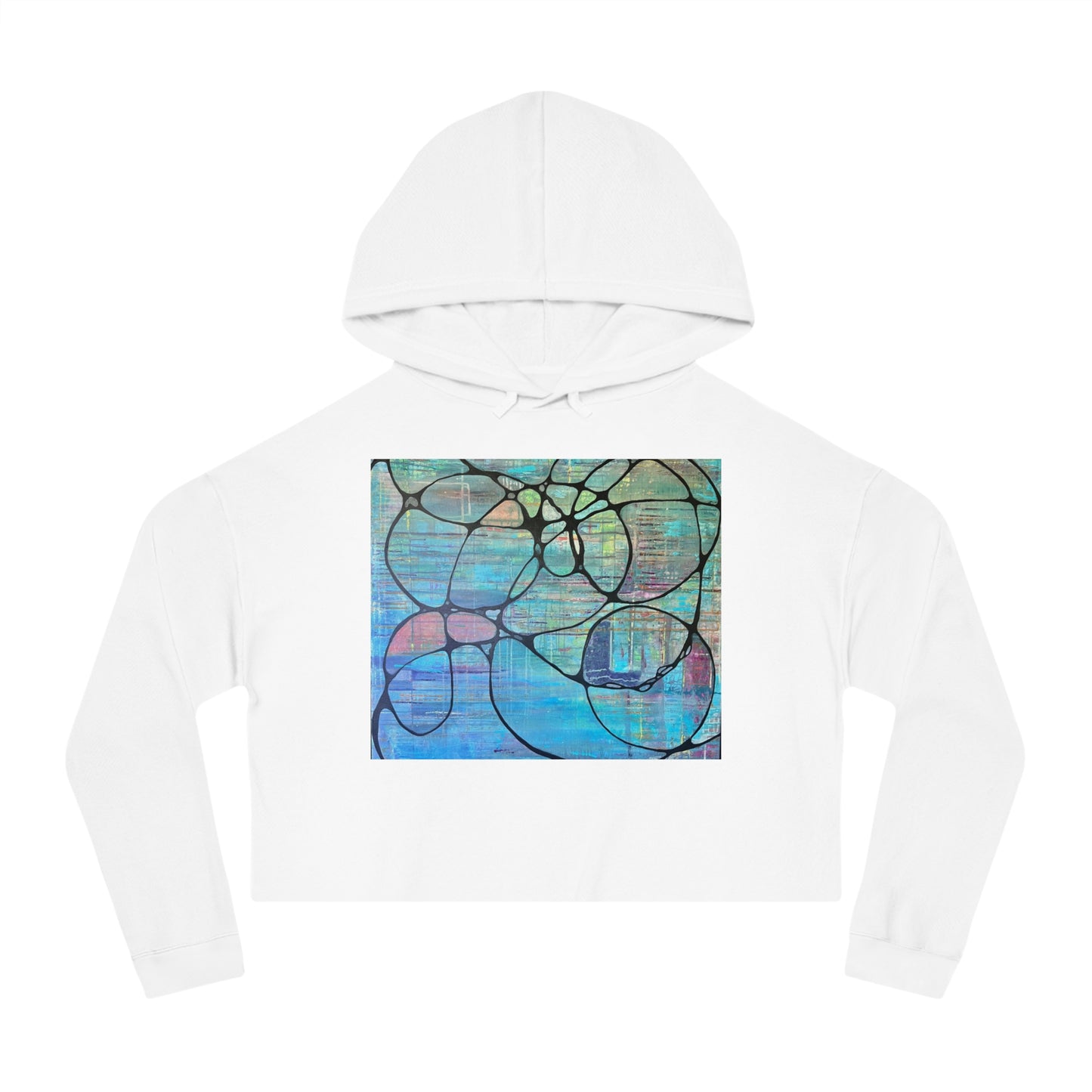 Infinite Color Women's cropped Hoodie