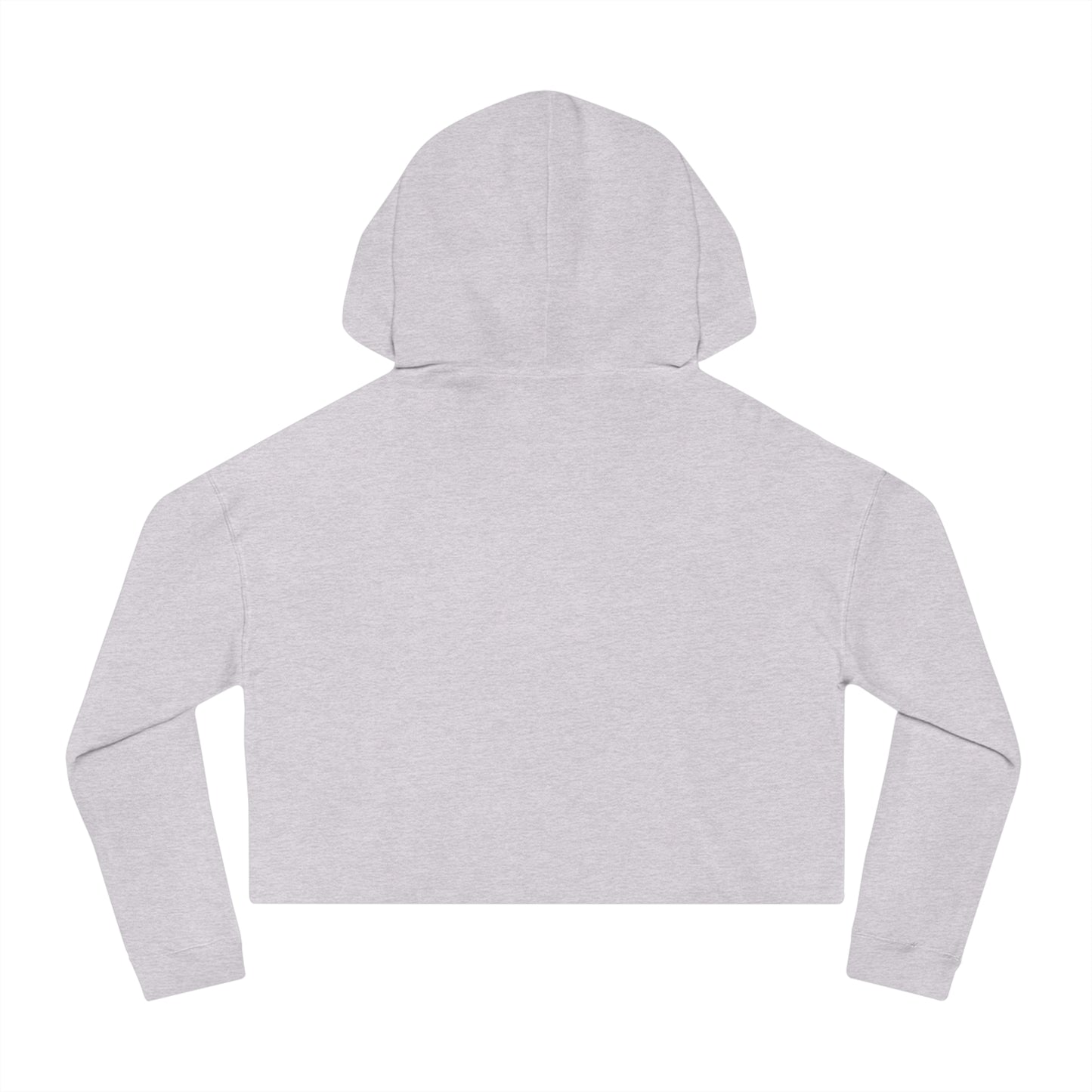 he Purple Picket Women’s Cropped Hooded Sweatshirt