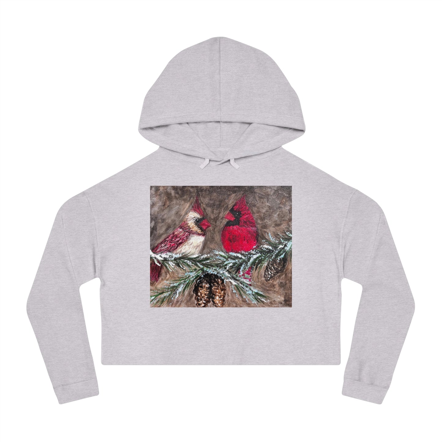 Women’s Cardinals Cropped Hooded Sweatshirt