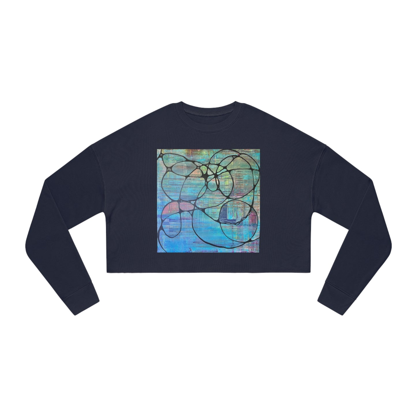 Infinite Color Women's Cropped Sweatshirt
