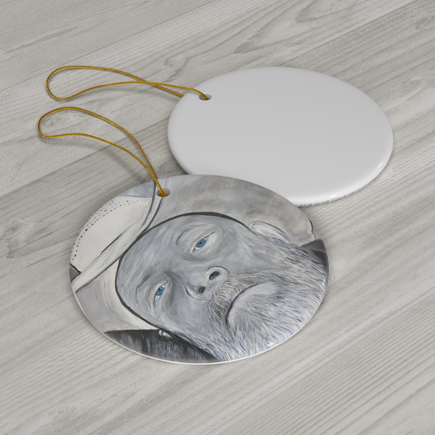 Baby Blues Ceramic Ornament