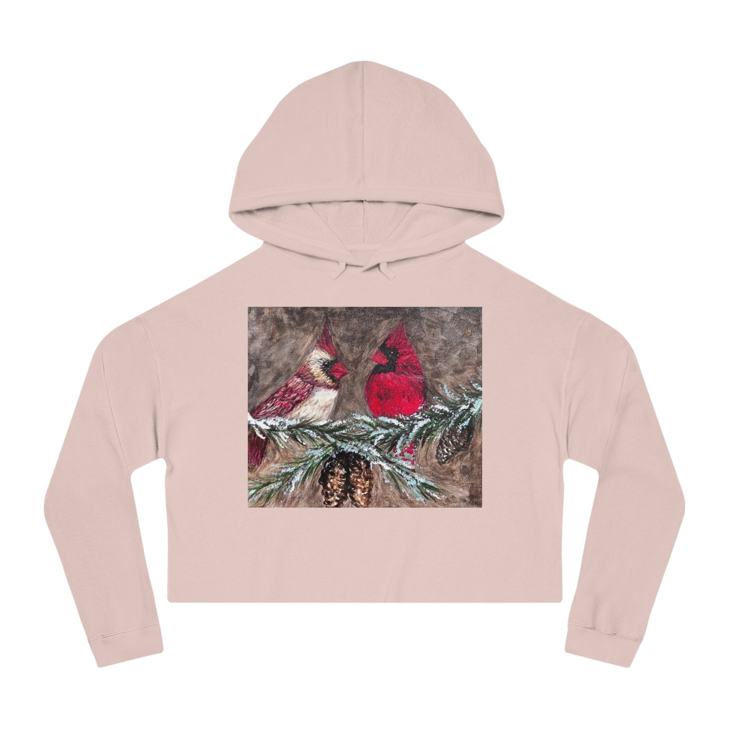 Women’s Cardinals Cropped Hooded Sweatshirt