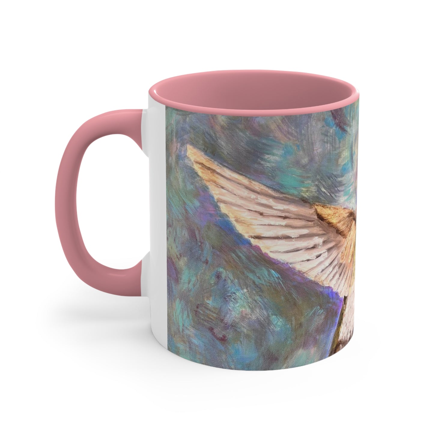 Hummingbird & Wisteria Coffee Mug, 11oz