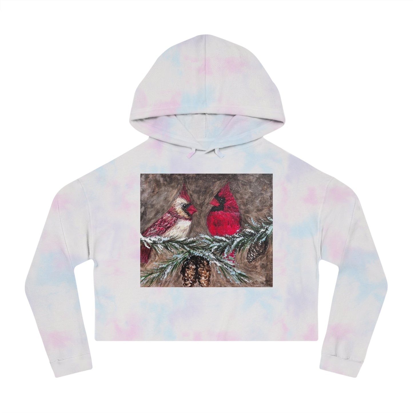 Women’s Cardinals Cropped Hooded Sweatshirt