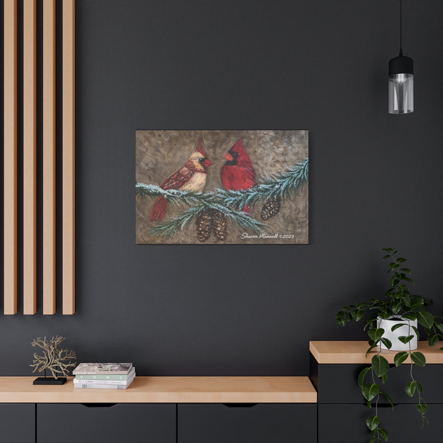 Winter Cardinals