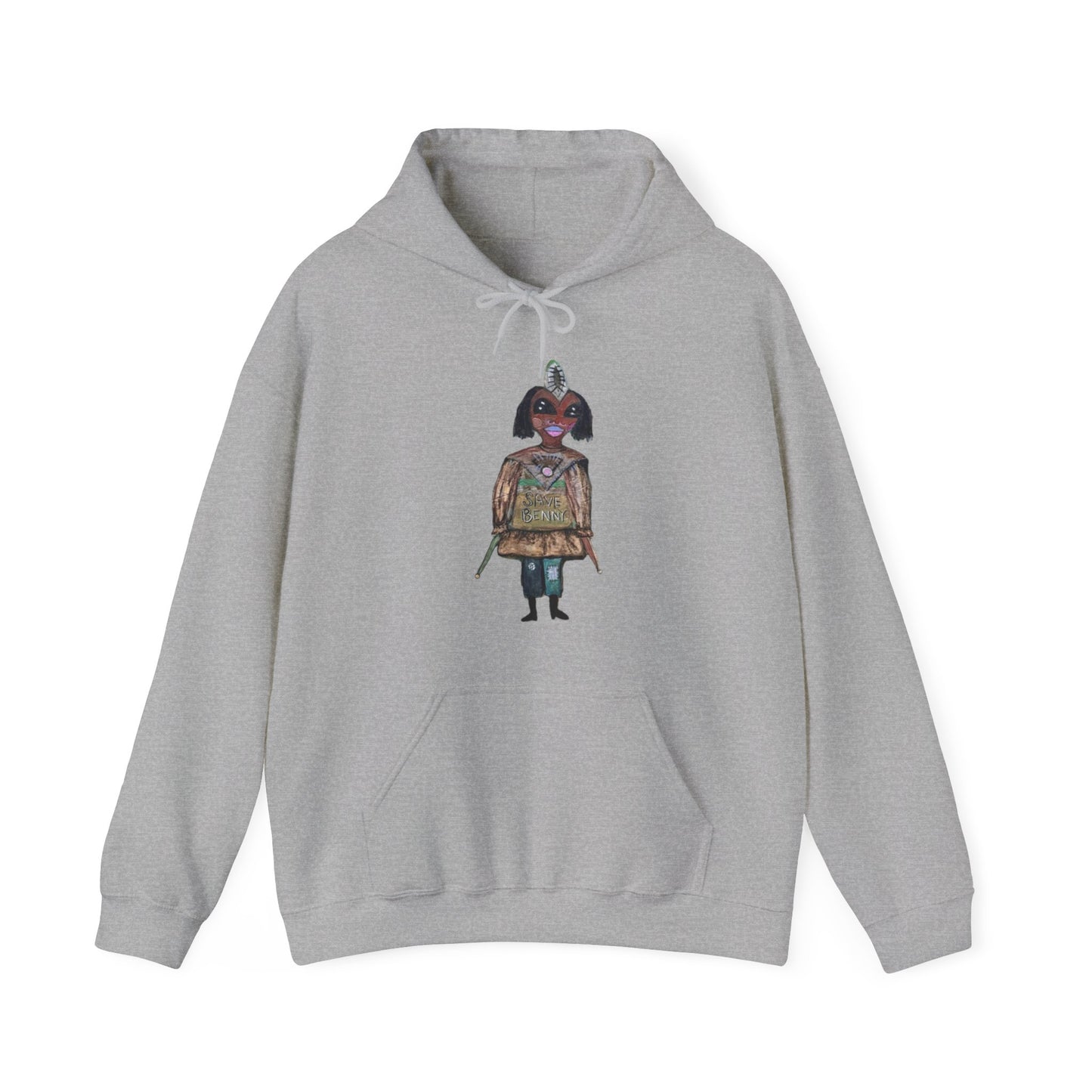 Benny Unisex Hoodie Sweatshirt