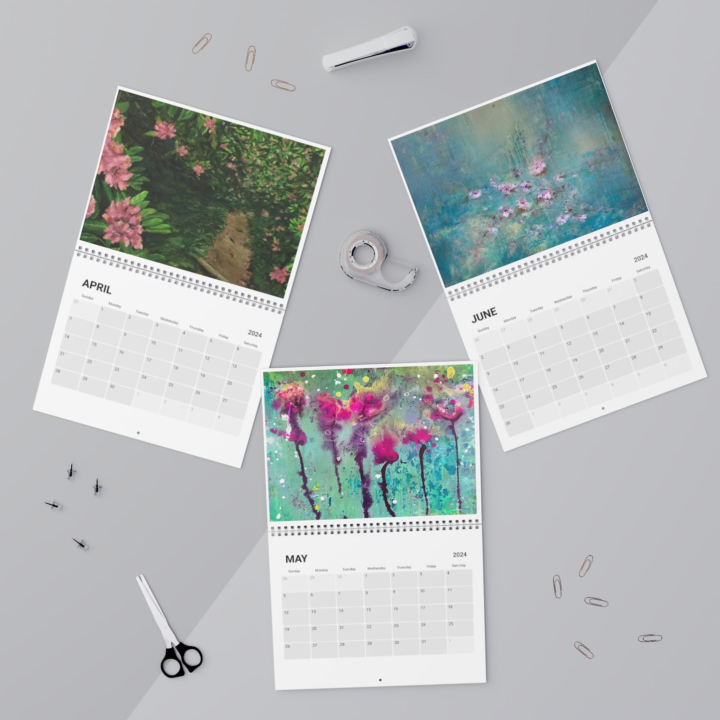 Sharon Mennell Art Calendar (2024)