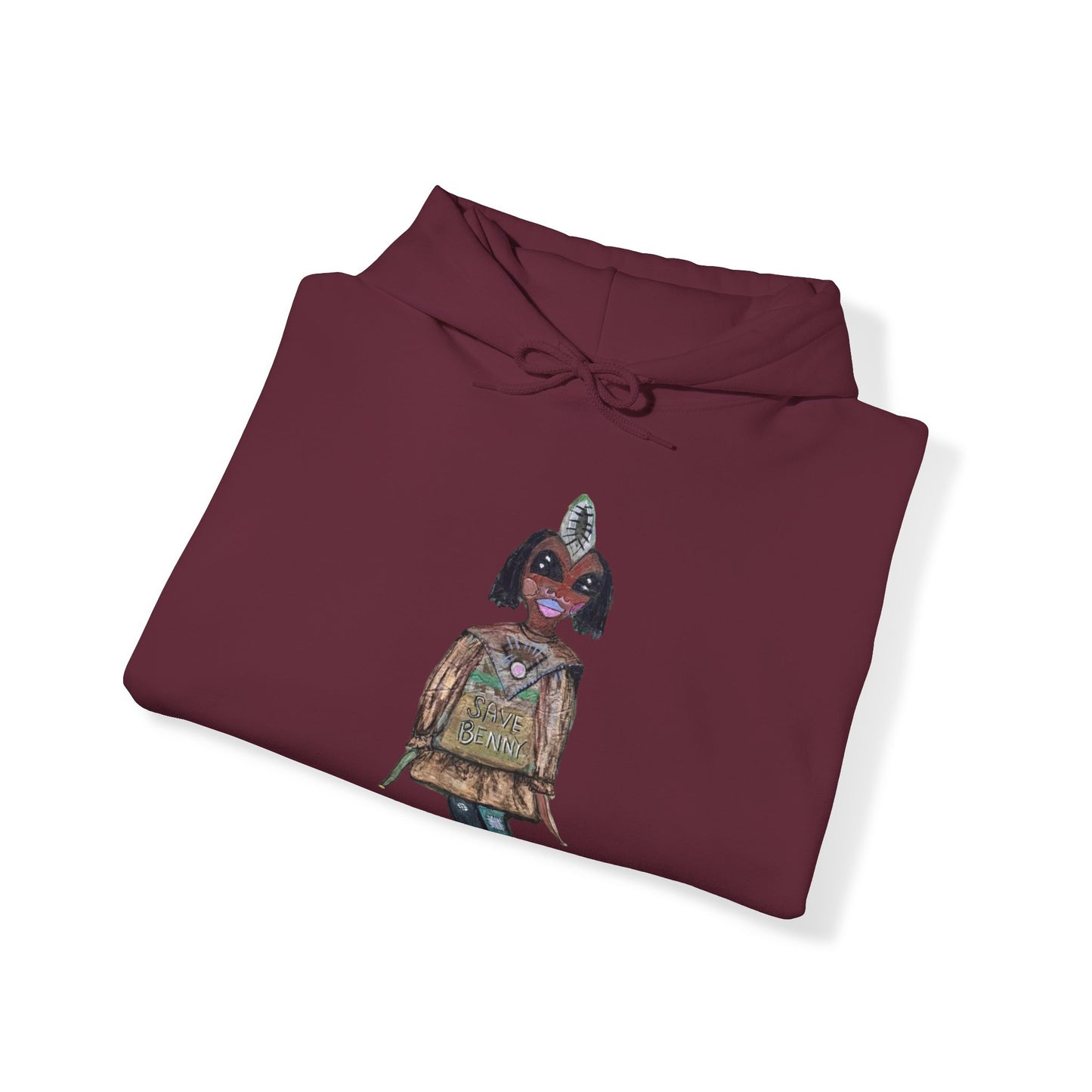 Benny Unisex Hoodie Sweatshirt