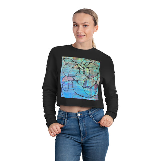 Infinite Color Women's Cropped Sweatshirt