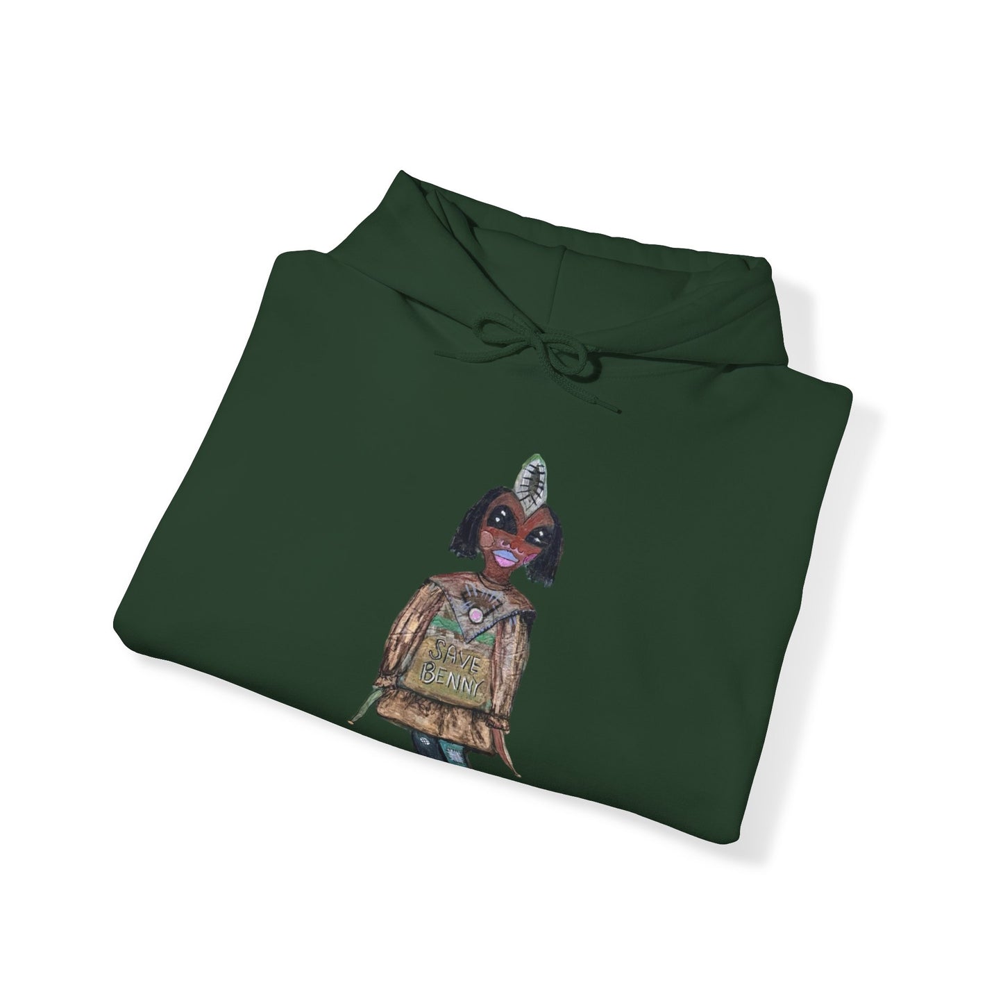 Benny Unisex Hoodie Sweatshirt