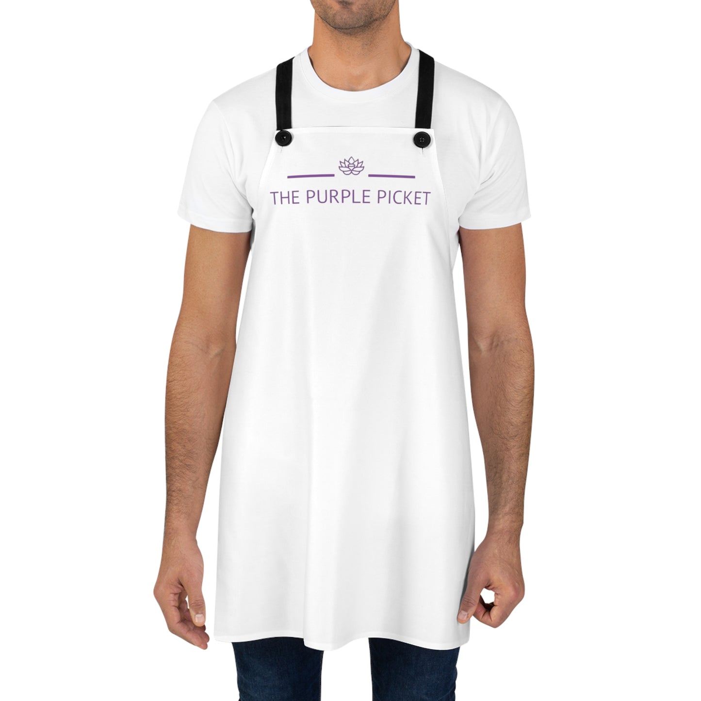 The Purple Picket Apron