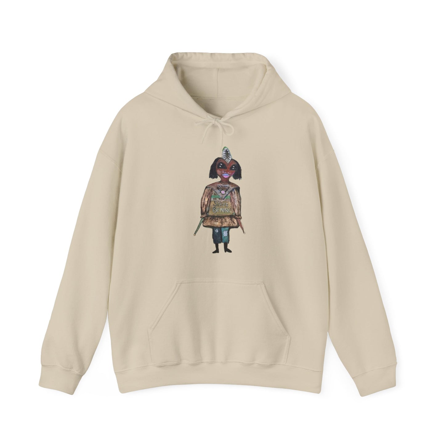 Benny Unisex Hoodie Sweatshirt