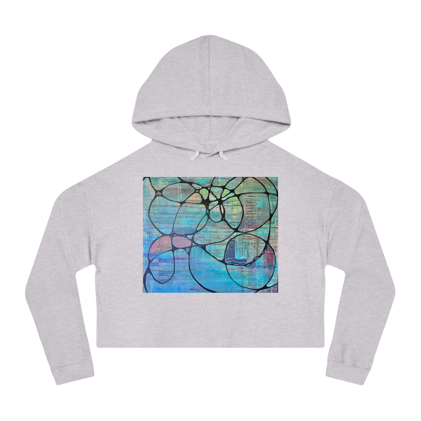 Infinite Color Women's cropped Hoodie