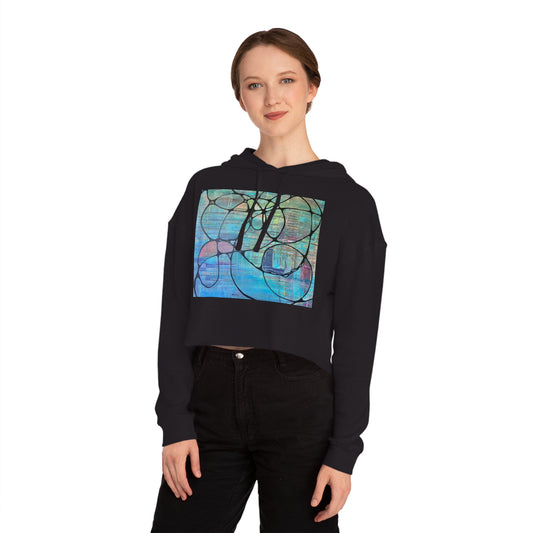 Infinite Color Women's cropped Hoodie