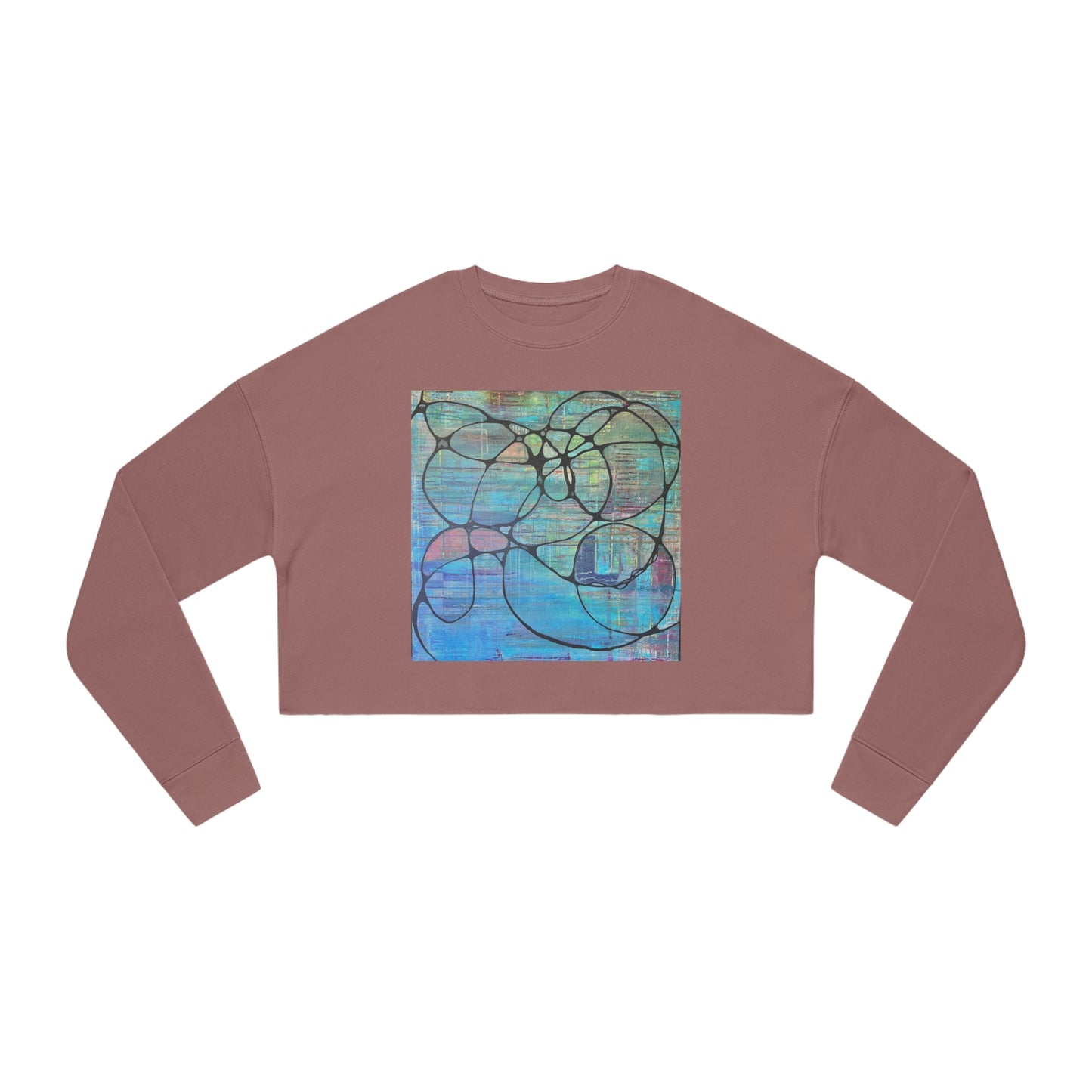Infinite Color Women's Cropped Sweatshirt