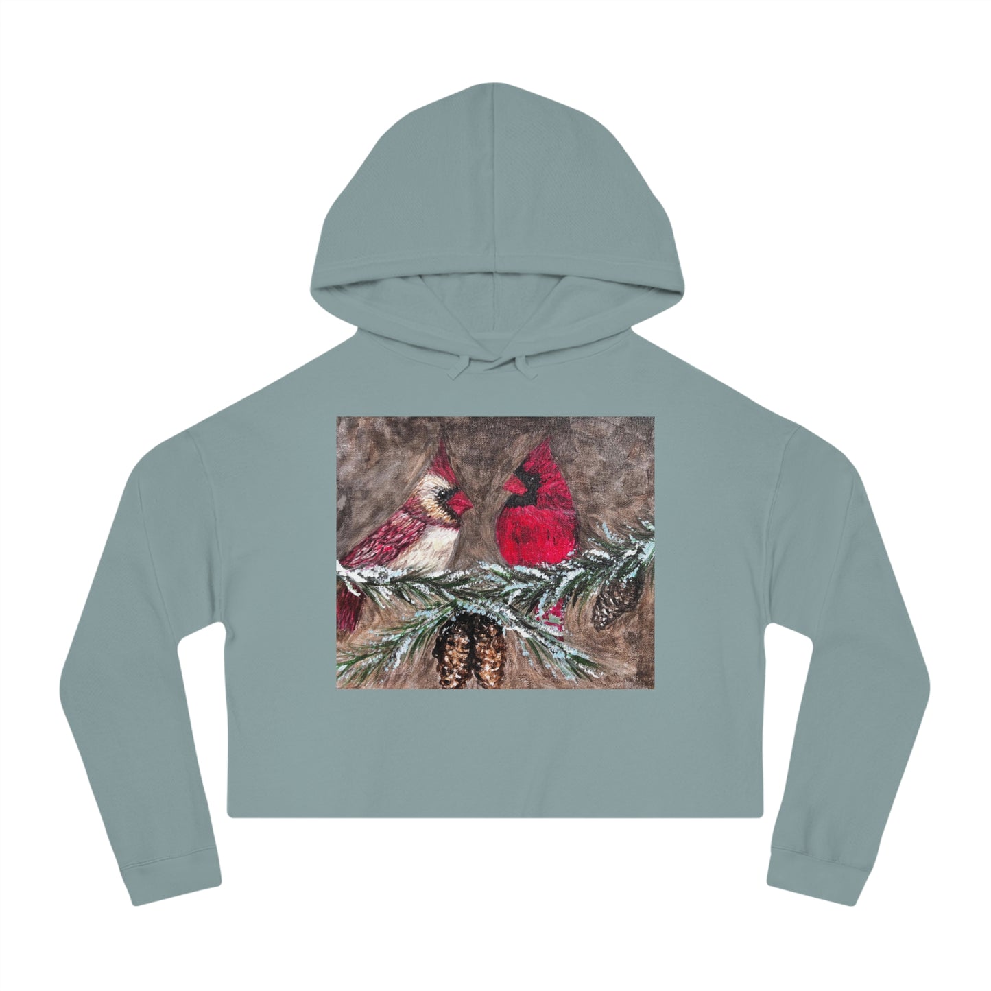 Women’s Cardinals Cropped Hooded Sweatshirt