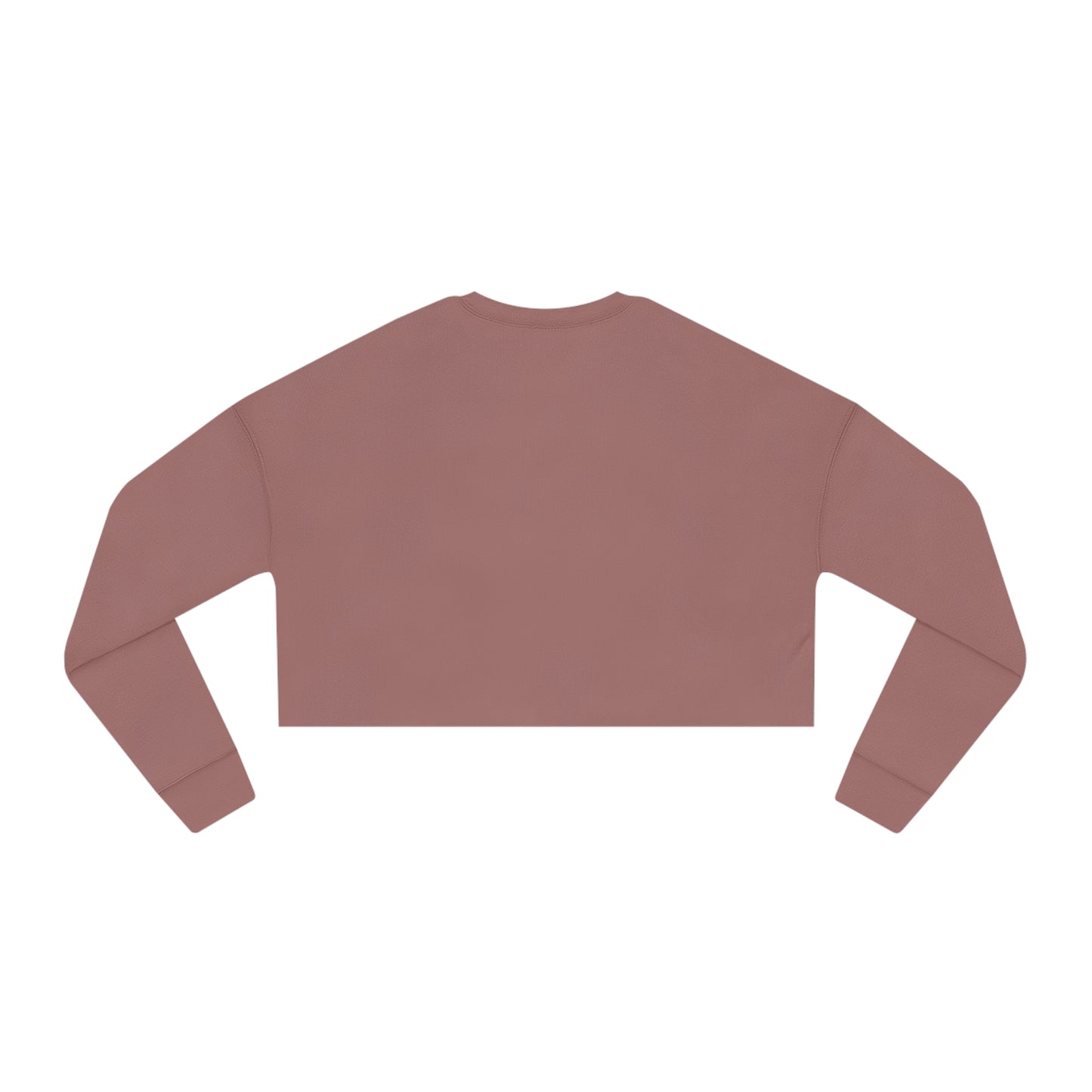 The purple picket Cropped Sweatshirt