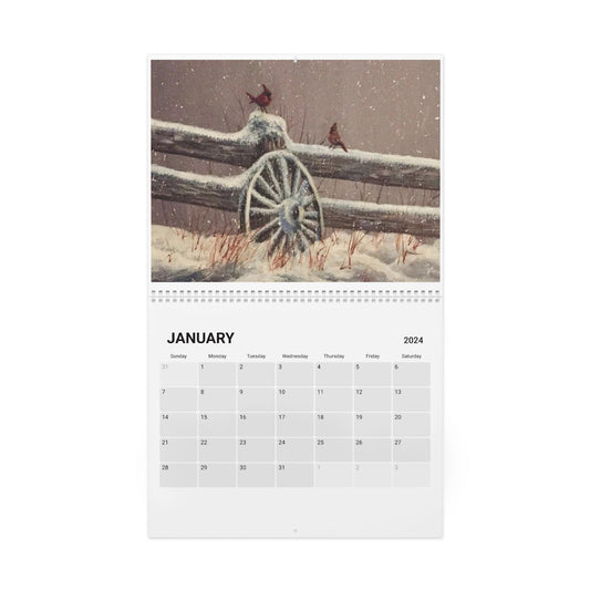 Sharon Mennell Art Calendar (2024)